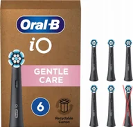 Końcówki do szczoteczek elektrycznych - Oral-B Gentle Care Czarne końcówki do szczoteczek 5 sztuki - miniaturka - grafika 1