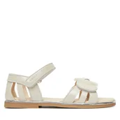Buty dla dziewczynek - Sandały Mayoral 45625 Écru - miniaturka - grafika 1