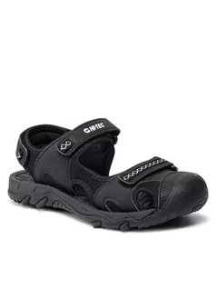 Buty dla chłopców - Hi-Tec Sandały Merfino T AVS-SS-HT-CN-01 Czarny - grafika 1