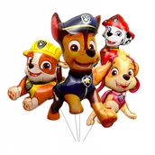 Balony i akcesoria - BALONY NA URODZINY PSI PATROL ZESTAW BALONÓW CHASE MARSHALL RUBBLE SKYE - miniaturka - grafika 1