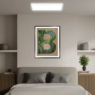 Lampy sufitowe - Briloner Lampa sufitowa LED Tava A, 58x20 cm, tworzywo sztuczne, biały - miniaturka - grafika 1