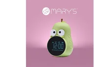 Wyposażenie pokoiku dziecięcego - MARYS BUDZIK GRUSZKA ZIELONA - miniaturka - grafika 1