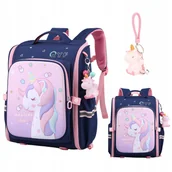 Plecaki szkolne i tornistry - Plecak szkolny dla chłopca i dziewczynki LUKOSS - miniaturka - grafika 1