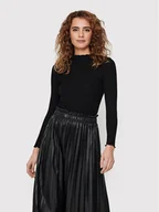Bluzki damskie - ONLY Bluzka Emma 15180040 Czarny Slim Fit - miniaturka - grafika 1