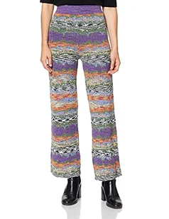 Desigual Damskie spodnie Volga Casual, wielokolorowy, XS - Spodnie damskie - miniaturka - grafika 1