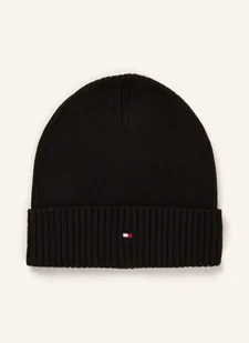 Tommy Hilfiger Czapka schwarz - Czapki damskie - miniaturka - grafika 1