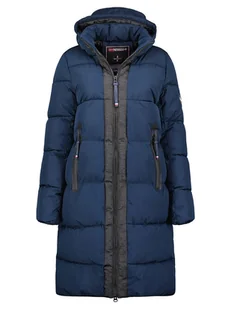 Geographical Norway Płaszcz zimowy "Bluma" w kolorze granatowym - Kurtki damskie - miniaturka - grafika 1