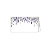 Dekoracje i nakrycia stołu na imprezę - Winietki, wizytówki na stół lawenda - 10 sztuk - miniaturka - grafika 1