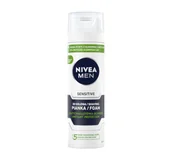 Kosmetyki do golenia - Nivea Pianka do golenia Sensitive 200ml - miniaturka - grafika 1