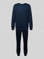 Piżamy męskie - Piżama z kieszenią na piersi - miniaturka - grafika 1