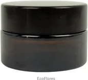 Kosmetyczne akcesoria jednorazowe - Słoik szklany brązowy 15 ml - miniaturka - grafika 1