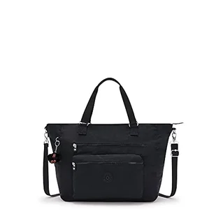 Kipling Isaac Tote Bag Black Tonal - Torebki damskie - miniaturka - grafika 1