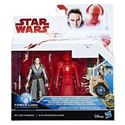 Figurki dla dzieci - Star Wars Figurki Deluxe 2pak, Rey&amp;Elite Praetorian Guad - miniaturka - grafika 1