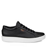 Sneakersy damskie - Sneakersy ECCO Soft 60 W Shoe . Delete 21920301001 Czarny - miniaturka - grafika 1