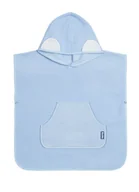 Okrycia kąpielowe dla dzieci - Sensillo, ponczo kąpielowe, niebieskie - miniaturka - grafika 1