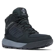 Buty trekkingowe męskie - Trekkingi Columbia Portlander 2078951 Czarny - miniaturka - grafika 1