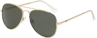 Okulary przeciwsłoneczne - okulary przeciwsłoneczne VANS HENDERSON SHADES II Gold - miniaturka - grafika 1