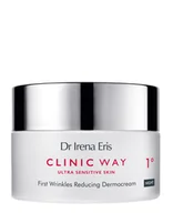 Kremy do twarzy - Dr Irena Eris Clinic Way St. 1 Dermokrem redukujący pierwsze zmarszczki na noc 30+ 50ml - miniaturka - grafika 1