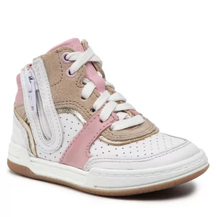 Buty dla dziewczynek - Sneakersy CLARKS - Fawn Peak T 261590046  Light Pink Leather - grafika 1
