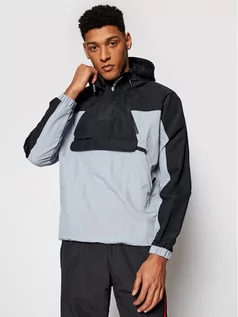 Kurtki męskie - Adidas Kurtka anorak Adventure Mishmash Blocked GN2329 Czarny Regular Fit - grafika 1