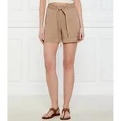 Spodenki damskie - GUESS Szorty + pasek NEW NINA | Relaxed fit - miniaturka - grafika 1