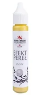 Kredki, ołówki, pastele i pisaki - KIN efekt pereł 30 ml złoty - miniaturka - grafika 1