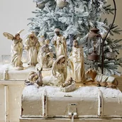 Ozdoby bożonarodzeniowe - Figurki, zestaw 9 szt. Liré - miniaturka - grafika 1