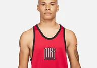 Koszulki męskie - Nike Dri-Fit Starting Five Tank Jersey University Red - miniaturka - grafika 1