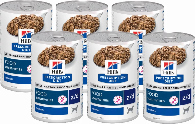 HILL'S PD Prescription Diet Canine z/d Food Sensitivities 6x370g