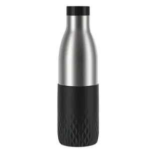 Butelka termiczna TEFAL Bludrop N3111110 700 ml Srebrno-czarny - Butelki termiczne - miniaturka - grafika 1