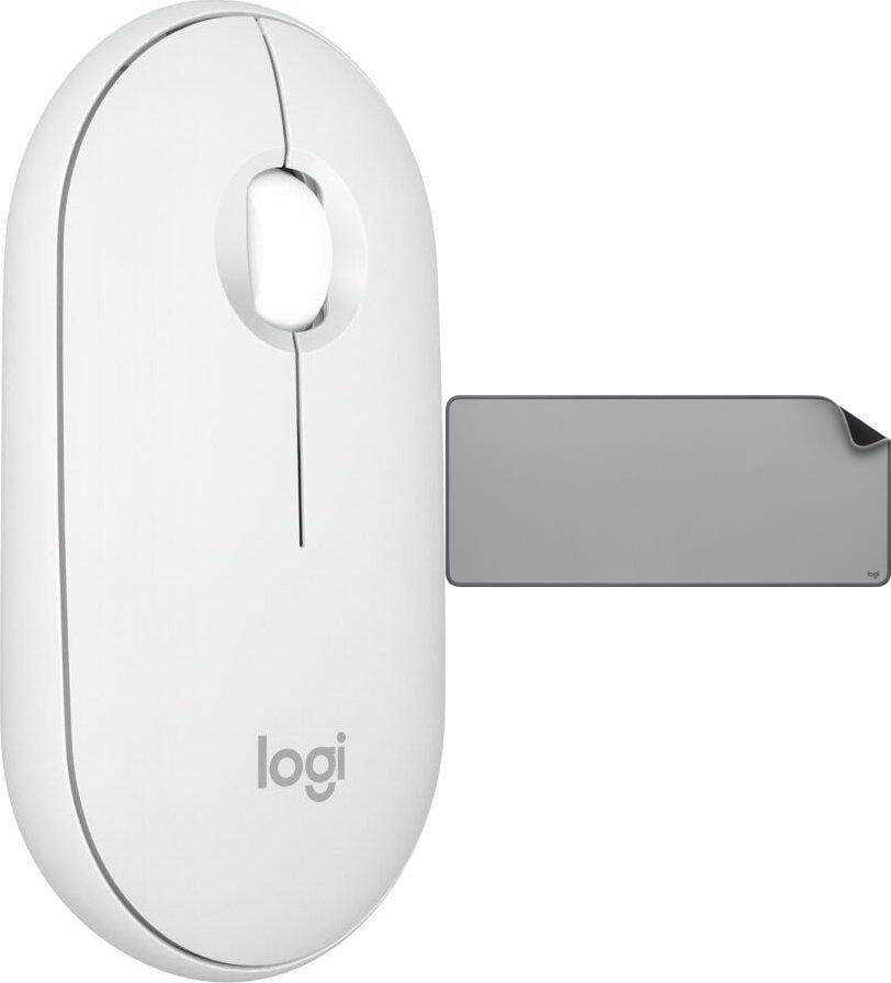 Logitech Pebble Mouse 2 M350s 910-007013 + Studio Series - MID GREY 956-000052