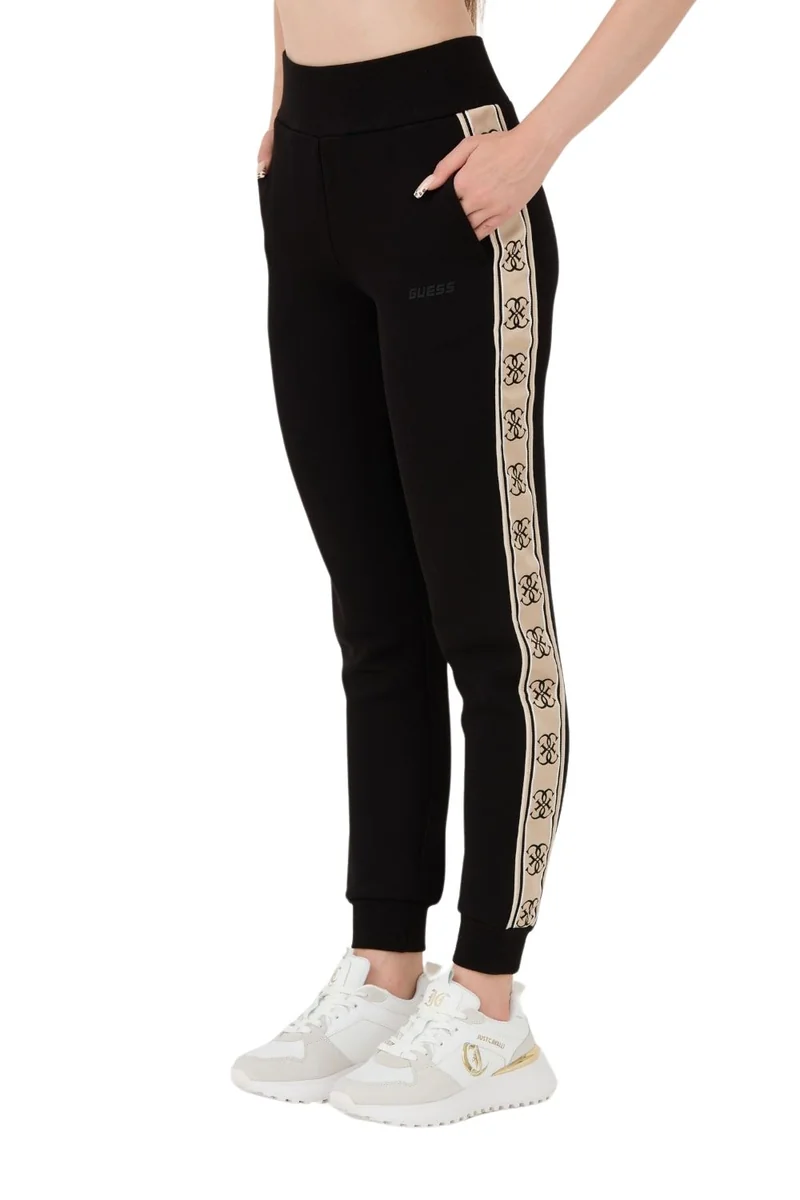 GUESS Czarne damskie spodnie dresowe Britney Jogger XS