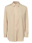 Koszule damskie - Calvin Klein - Bluzka damska, beżowy - miniaturka - grafika 1