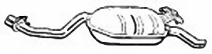 Tłumik końcowy IZAWIT 07.278A 1244903215 - Tłumiki - miniaturka - grafika 1