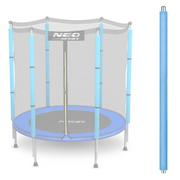 Akcesoria do trampolin - Słupek górny z pianką do trampoliny ogrodowej Neo-Sport 140 cm 4,5 ft - miniaturka - grafika 1