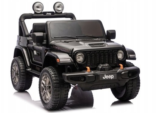Lean Cars Pojazd Na Akumulator Jeep Rubicon 4x4 DK-JWR556 4x200W 24V Czarny