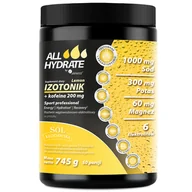 Układ pokarmowy - ALLHydrate Izotonik + Kofeina, smak cytrynowy, 745 g - miniaturka - grafika 1