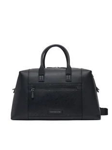 Tommy Hilfiger Torba Th Monogram Duffle AM0AM13383 Czarny - Torby podróżne - miniaturka - grafika 1