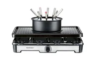 Raclette - SilverCrest KITCHEN TOOLS Grill do raclette z fondue SRGF 1400 - miniaturka - grafika 1