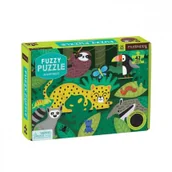 Puzzle - Mudpuppy Puzzle Sensoryczne z Miękkimi Aplikacjami Tropikalny Las 42 Elementy 3+ - miniaturka - grafika 1