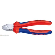 Kombinerki i obcęgi - Knipex 70 05 140 szczypce boczne, precyzyjne cięcie do  4,0 MM, chromowany, 140 MM 70 05 140 - miniaturka - grafika 1