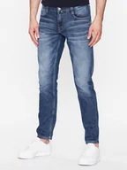 Spodnie męskie - Mustang Jeansy Oregon 3116-5111 Niebieski Slim Fit - miniaturka - grafika 1