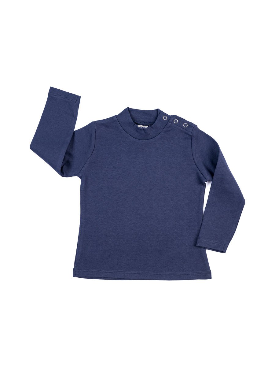 Chłopięca bluzka z długim rękawem granatowa Olimpias r.86