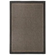 Dywany zewnętrzne - vidaXL Dywan zewnętrzny o płaskim splocie, 160x230 cm, ciemnobrązowy - miniaturka - grafika 1