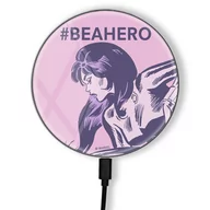 Ładowarki do telefonów - Ładowarka Indukcyjna Czarna Wdowa 004 Marvel Fioletowy - miniaturka - grafika 1