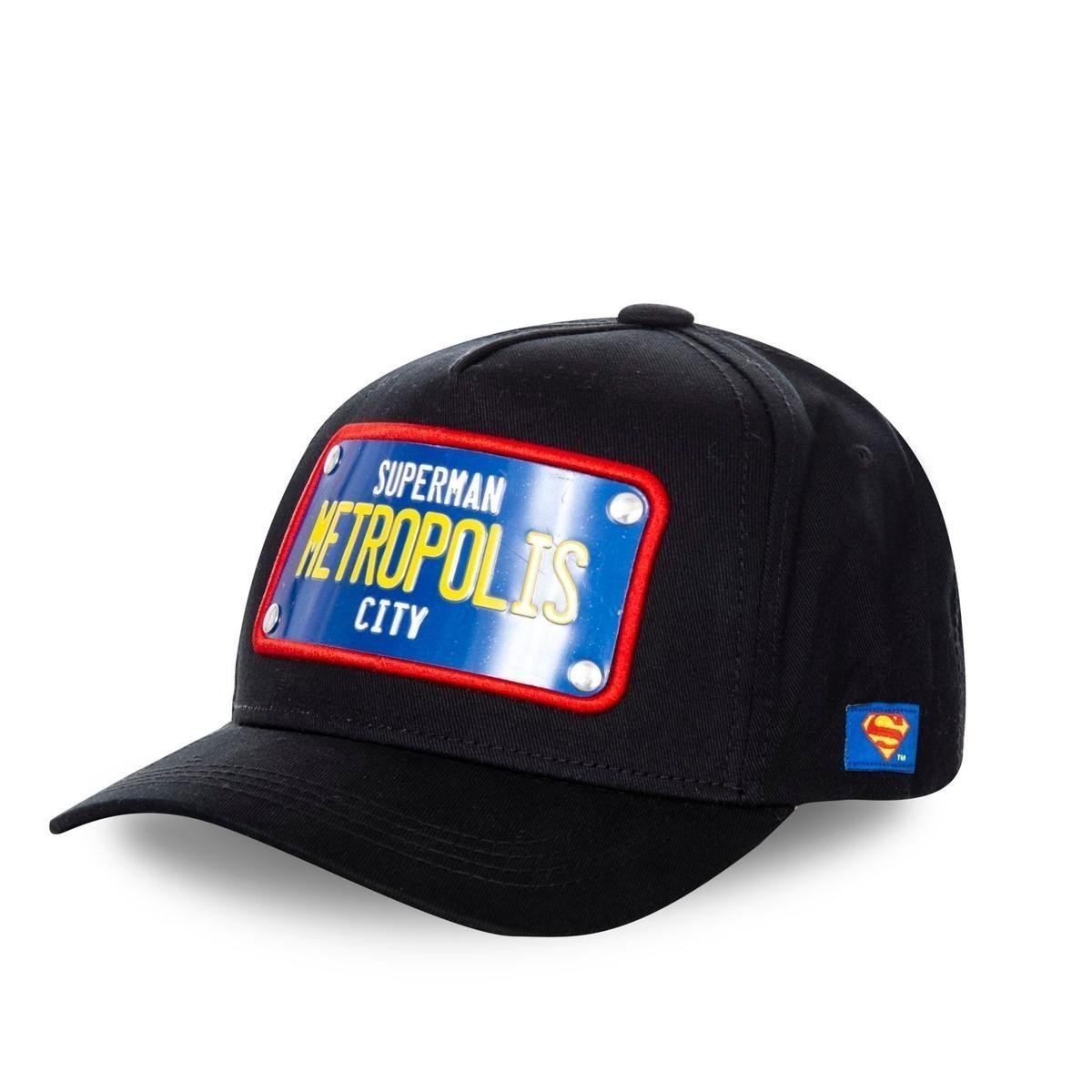 Czapka z daszkiem Capslab Superman Metropolis Trucker- FG/DC2/1/CAS/SUP1