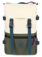 Plecaki szkolne i tornistry - Plecak szkolny Topo Designs Rover Pack Classic - bone white / olive - miniaturka - grafika 1