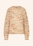 Swetry damskie - Boss Sweter Z Alpaki Fiambella braun - BOSS - miniaturka - grafika 1