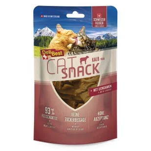 DeliBest Cat Snack 8 x 45 g Cielęcina - Przysmaki dla kotów - miniaturka - grafika 1