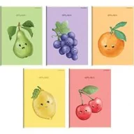 Zeszyty szkolne - Top-2000 Zeszyt A5/32K kratka Fruits (10szt) TOP2000 - miniaturka - grafika 1